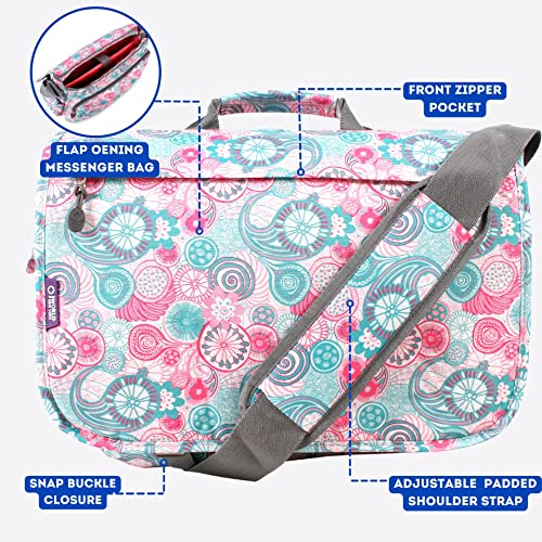 Image of J World New York Thomas Laptop Messenger Bag for Women & Men. Kids Computer Bookbag