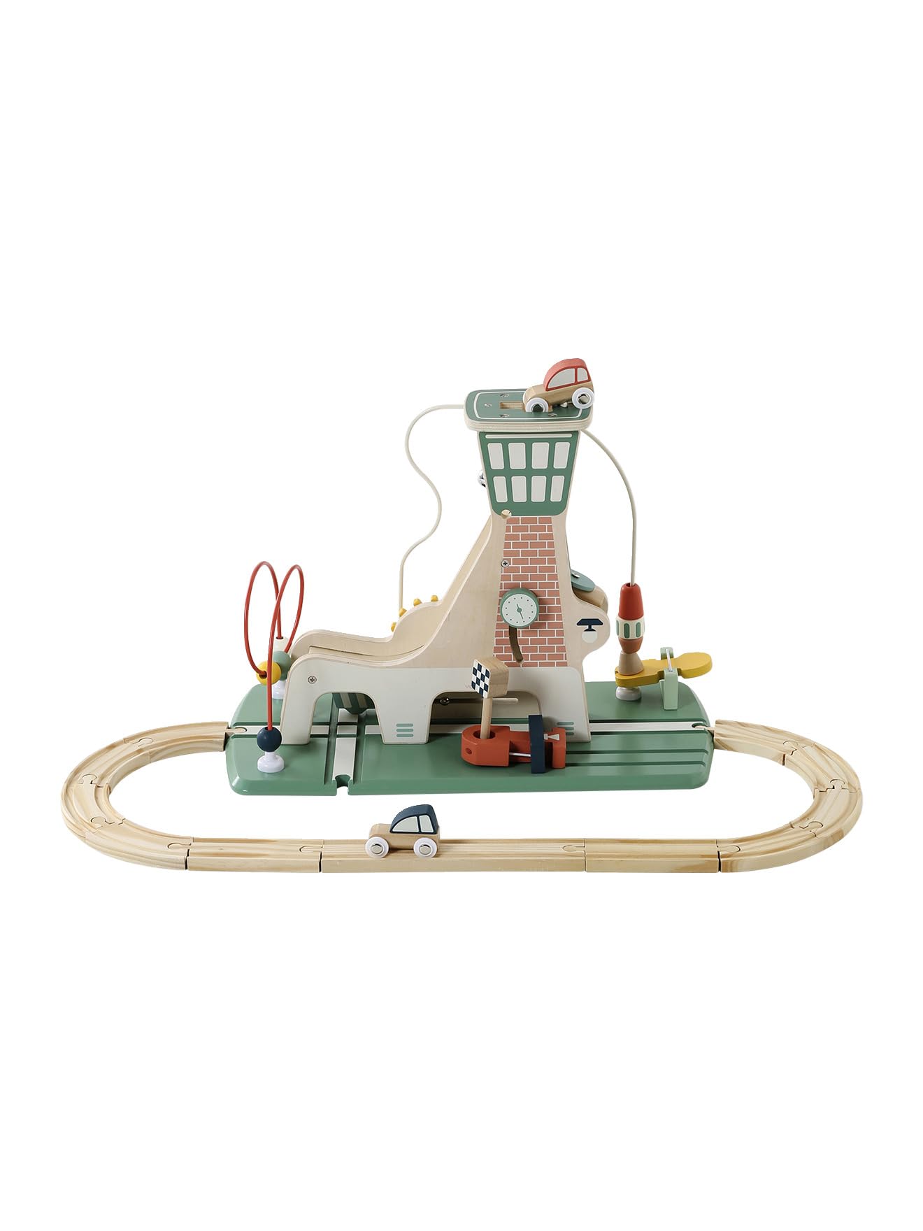 VERTBAUDET Jouet Enfant Circuit Voitures Rampe Bois FSC Bois TU
