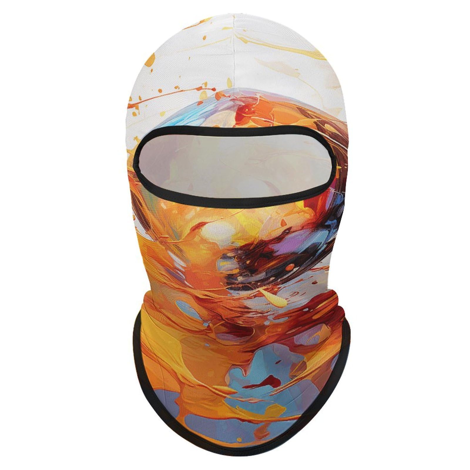 Brightly Colored Spheres Ski Balaclava Winter Balaclava Full Face Mask Cycling Balaclava Headwear Sports Ski Mask Hunting Face