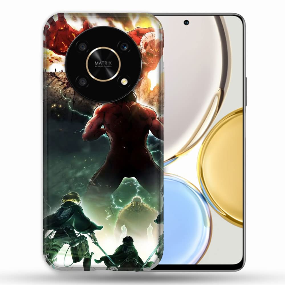 Cokitec Schutzhülle Für Honor Magic 4 Lite Manga Attack Titan Combat