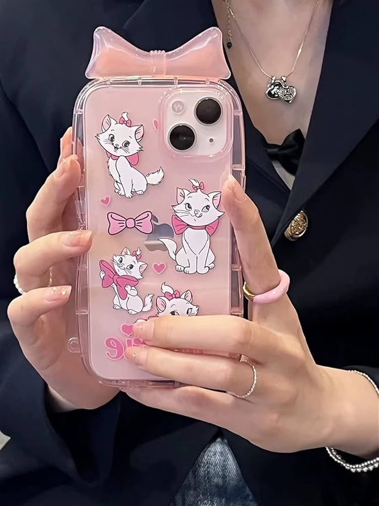 【新品•未使用】マリーちゃん と PAUL＆JOEのコラボ　スマホケース 1/11発売］華やかでとってもかわいい♡♡PAUL&JOEコラボ