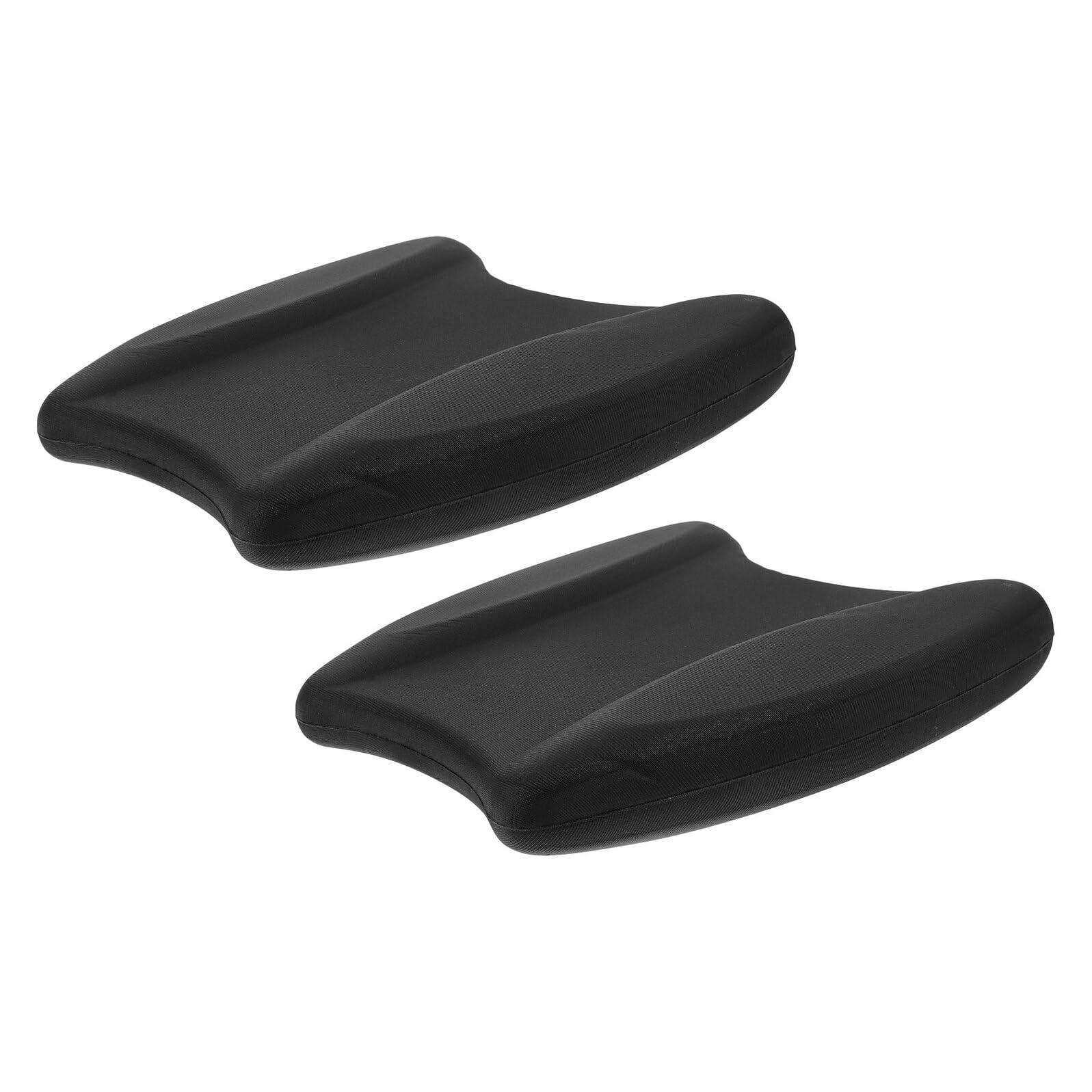 GANAZONO Tablas de Natación de EVA para Entrenamiento Flotadores para Piernas Negros 2 Piezas para Adultos y Equipo Ligero para Piscina y Práctica de Natación Deportiva