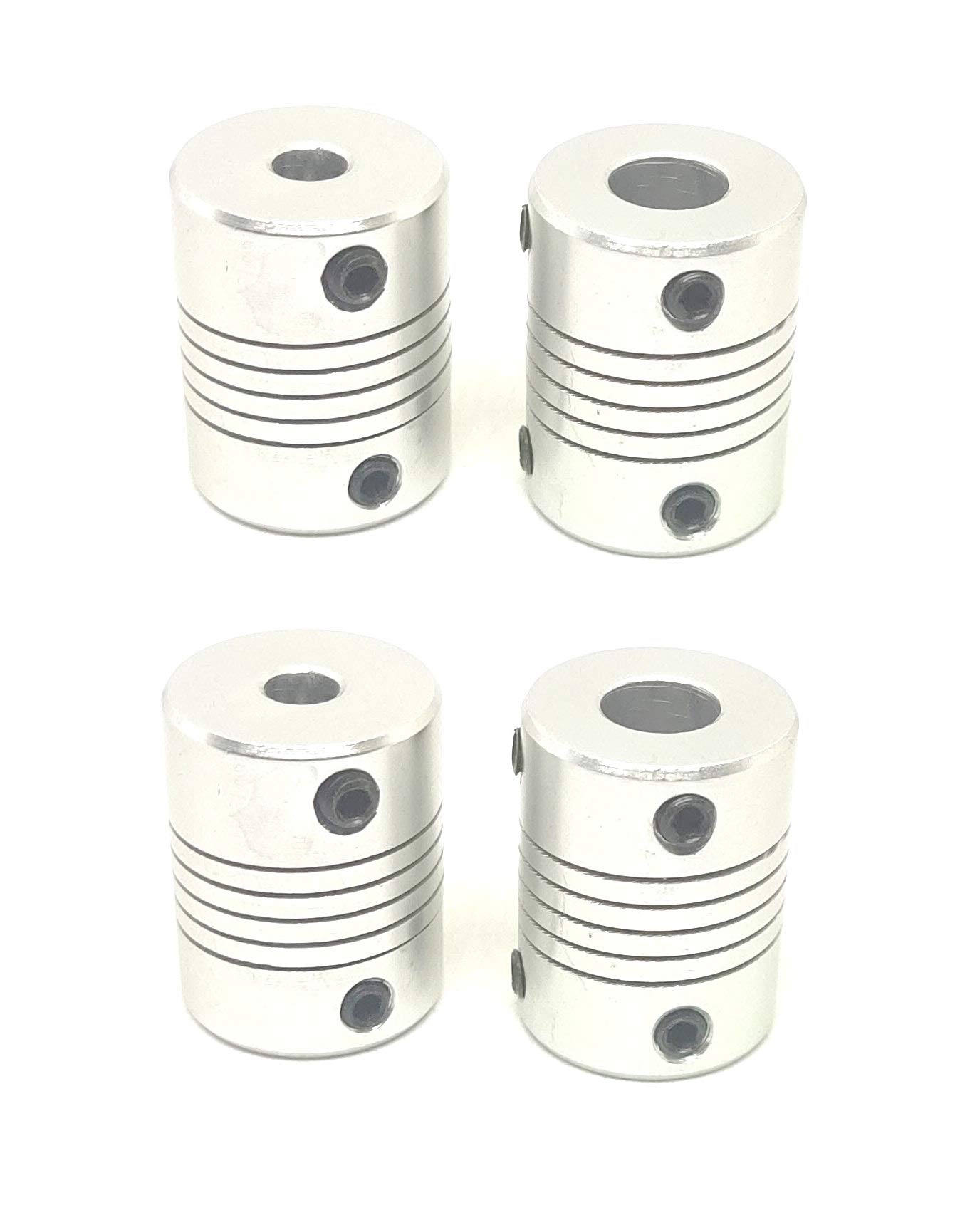 INVENTO 4Pcs 5x8mm Motor Jaw Shaft Coupler Aluminum 5mm 8mm Flexible Coupling for 3D Printer Z Axis For RepRap (B08NFFQRX3) Amazon Price History, Amazon Price Tracker