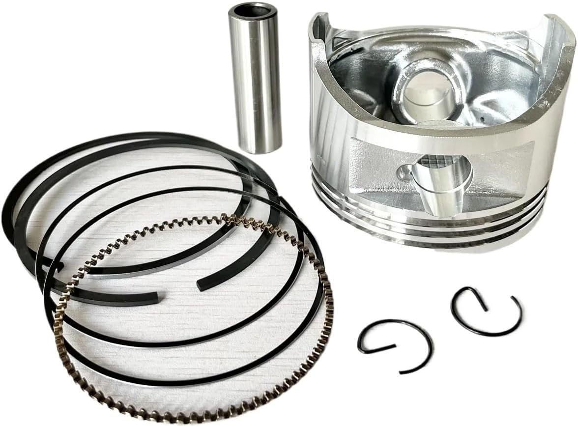 192 Compatible Engine Generator Replacement Parts 92MM Piston Rings Pin Clips Kit