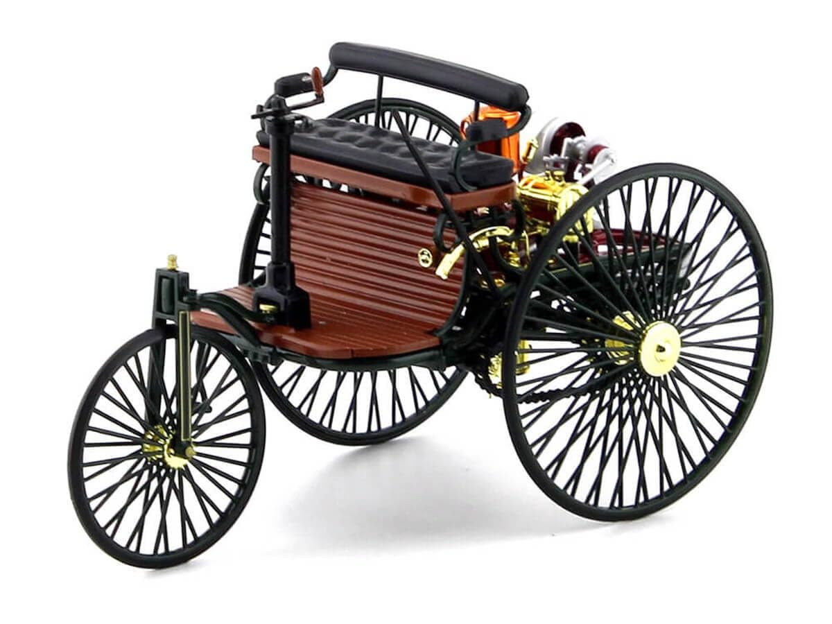 Norev NV183701 - Escala 1:18 "1886 Benz Patent Motorwagen Modelo de Coche Fundido