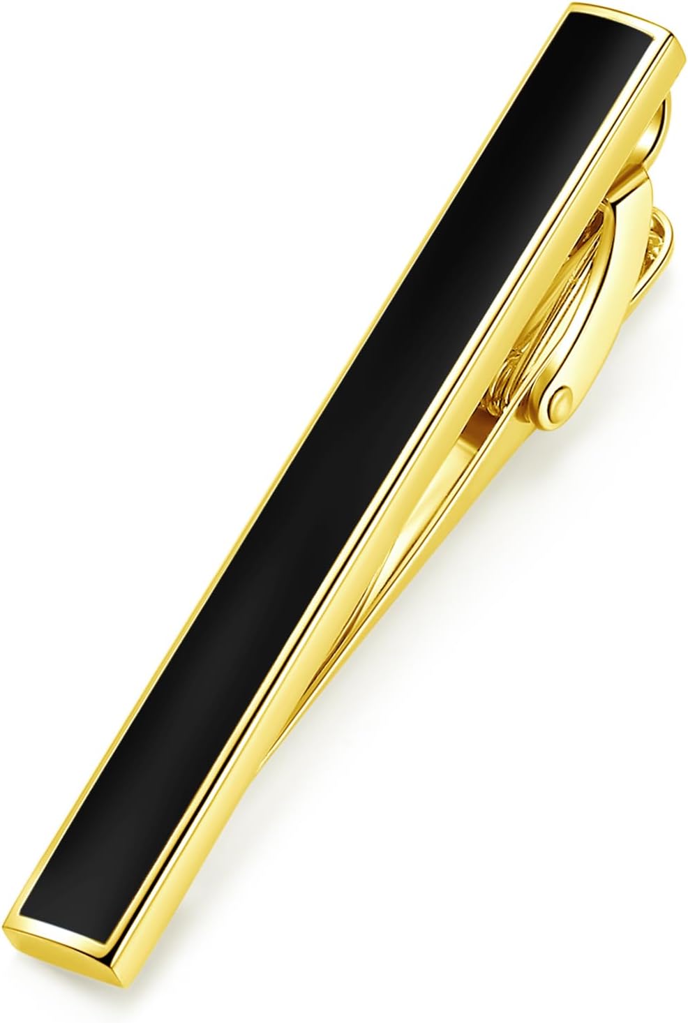 HONEY BEAR Standard Blue Tie Clip Bar for Men Wedding Business Gift