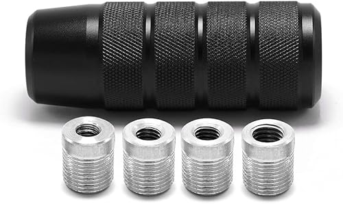 Miniatura 5 de (Negro) Stick Racing JDM - Pomos manuales de cambio para ajuste compatible con Mazda Tacoma STi Nismo 2004 Honda Accord Subaru Focus ST Miata Toyota