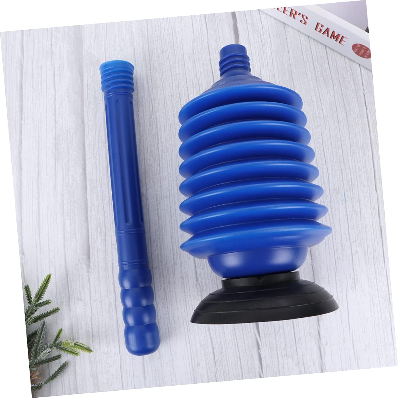 PRETYZOOM 2pcs Toilet Unclogger High Pressure Plunger Heavy Duty Plunger for Bathroom Reusable for Clogs