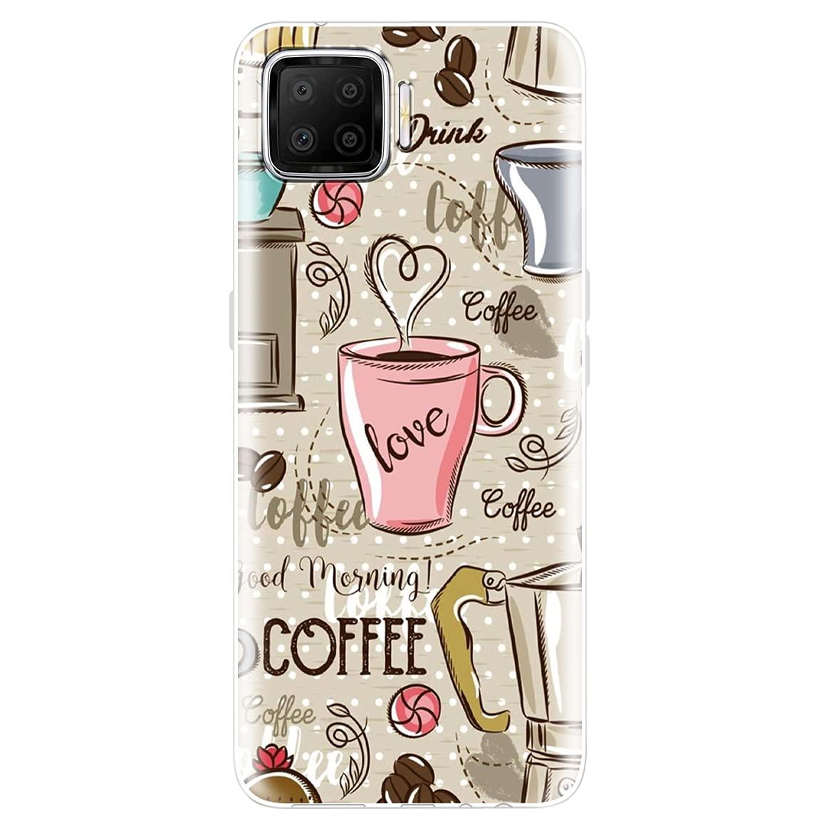 Fashionury Silicone Designer Printed Back Case Cover for Oppo F17 -D022 (B094VVMK2K) Amazon Price History, Amazon Price Tracker