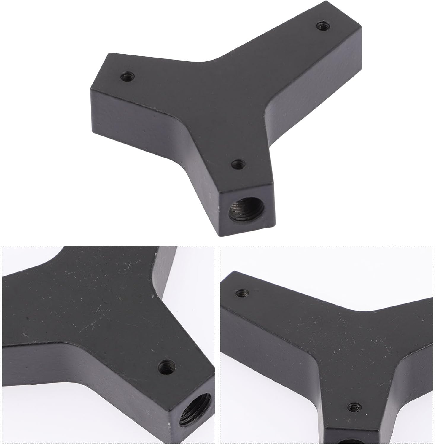 NOLITOY Y Shape Ceiling Lamp Connector Metal DIY Screw Fixing Adapter