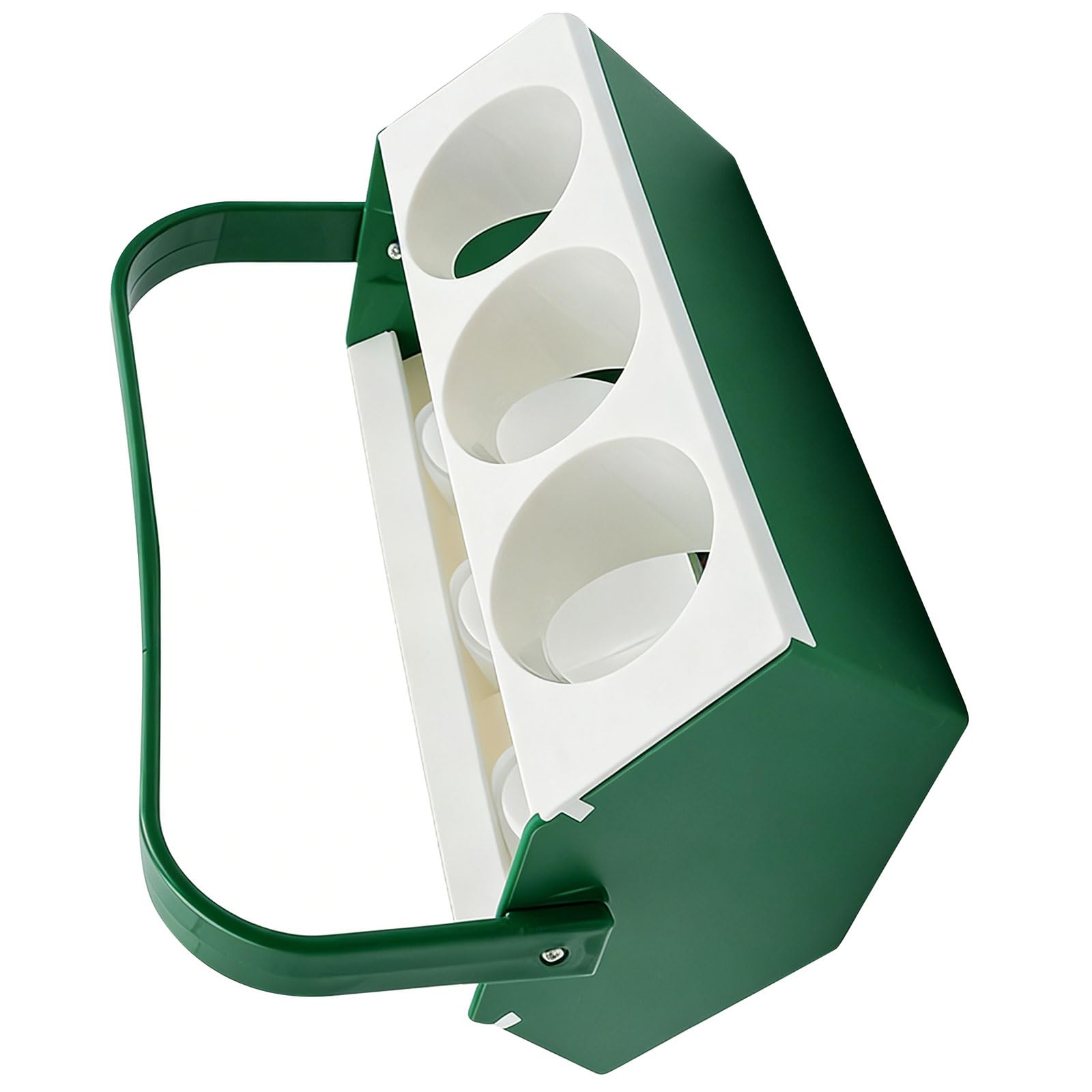 APGLSXY Liquid Container for 6 Bottles Contains Ice Storage Zone and Ergonomic Handle Configuration Sturdy Cart