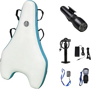 2-in-1 aufblasbares Bodyboard mit Unterwasserantrieb, 100kg Kapazität, Einfache Lagerung und Transport, 500W Motor, 9 Gänge, 360° Griff, Fernbedienung inklusive 16A