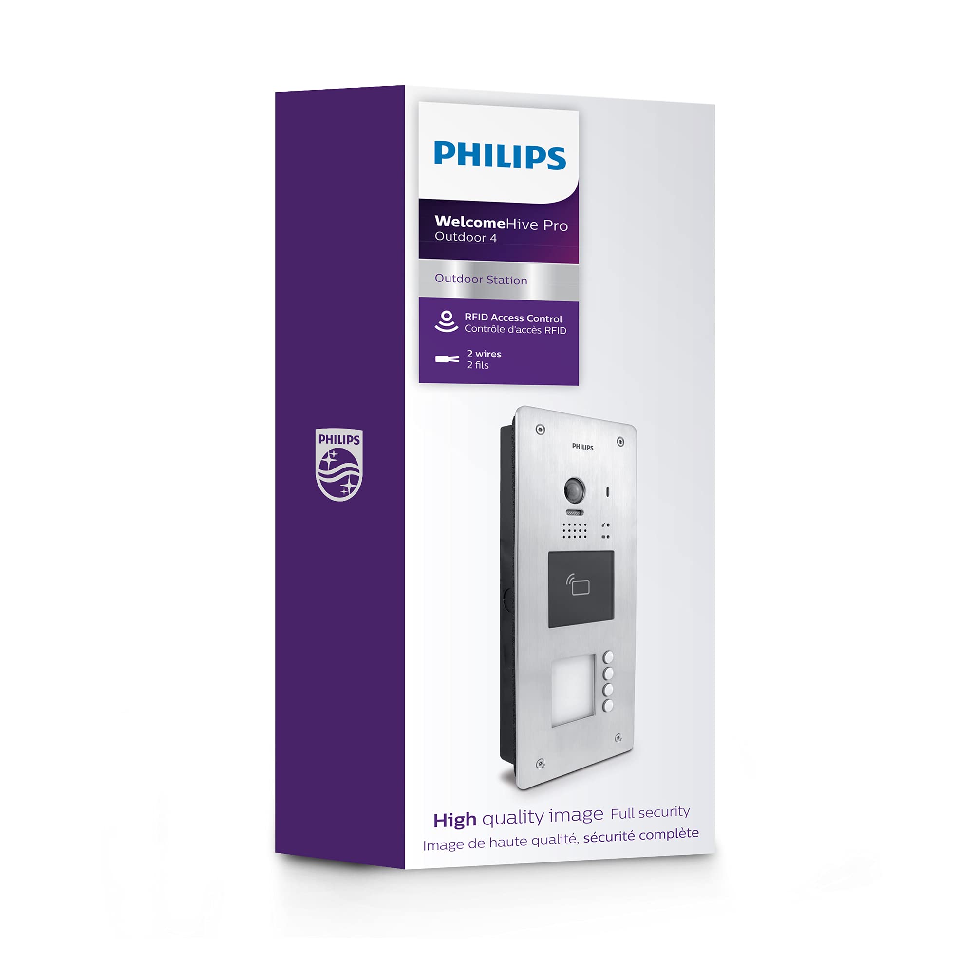 Platino di strada Welcomehive Multi Habitation Outdoor 4 Appartamenti, C-Mos 520Tvl, 12V, 250Ma