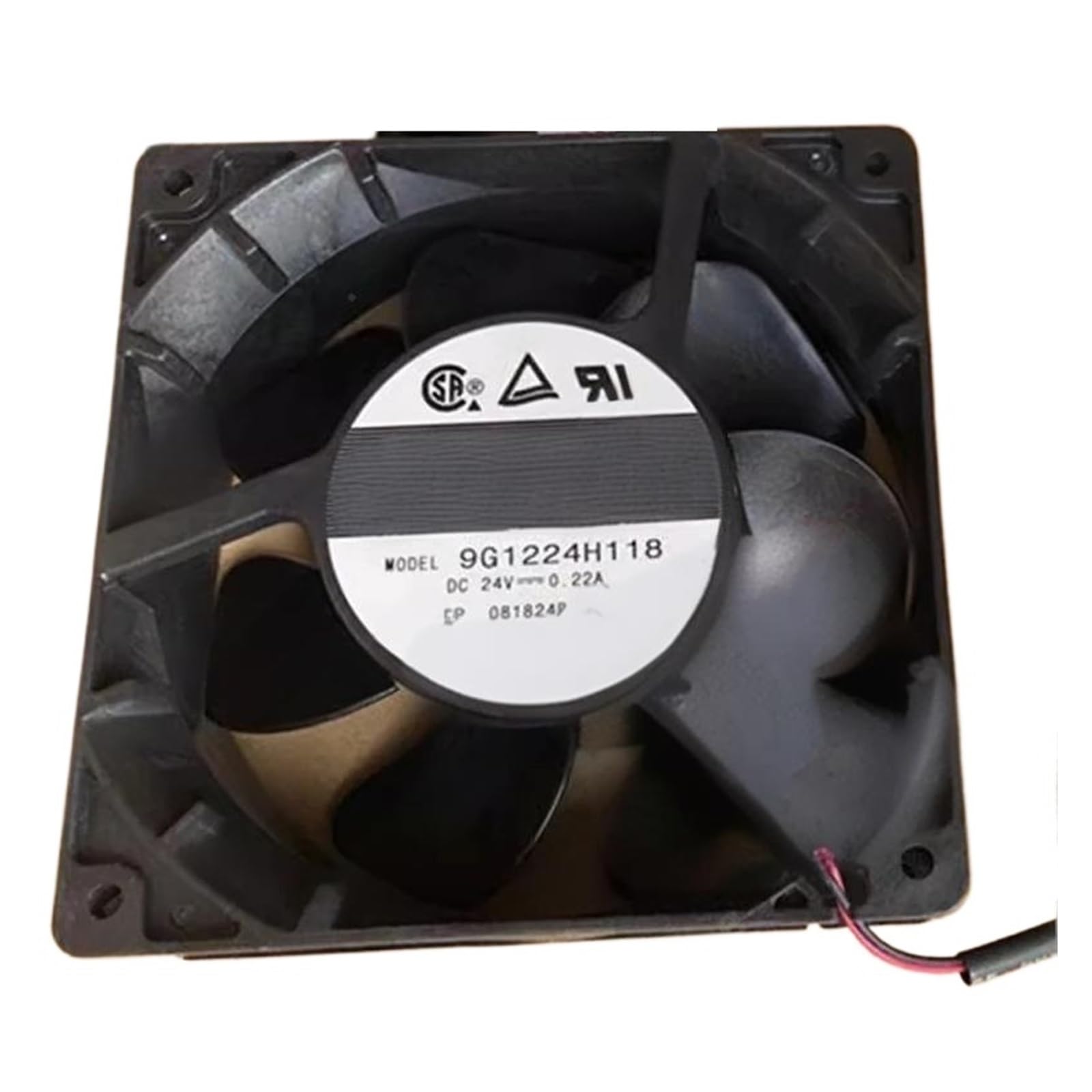 BRODEFUP 9G1224H118 12038 DC24V 0.22A 12CM 2-Wire Inverter Cooling Fan