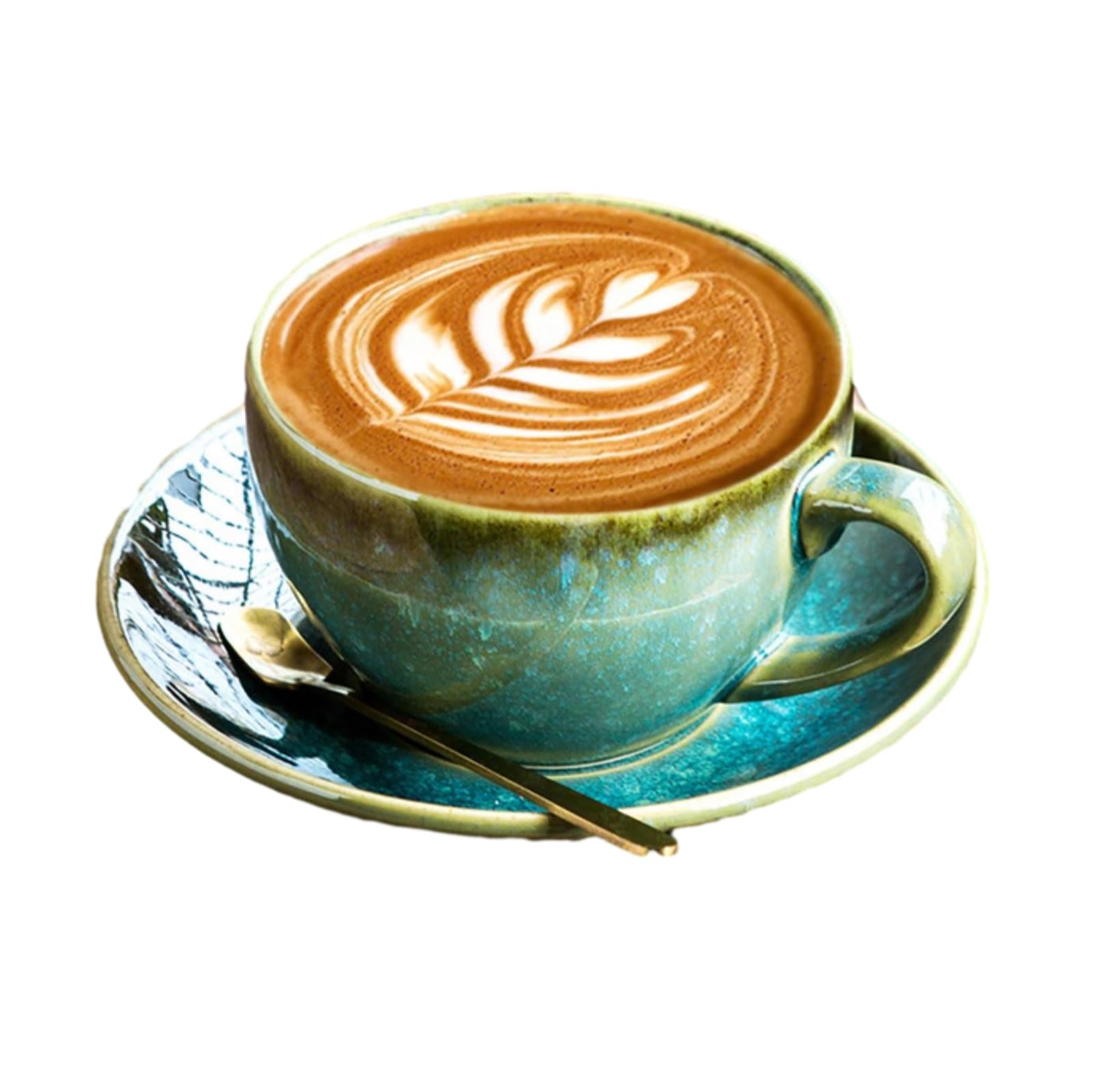 Amazon.com | 300ml/10oz Ceramic Kiln Transformed Latte Latte Latte