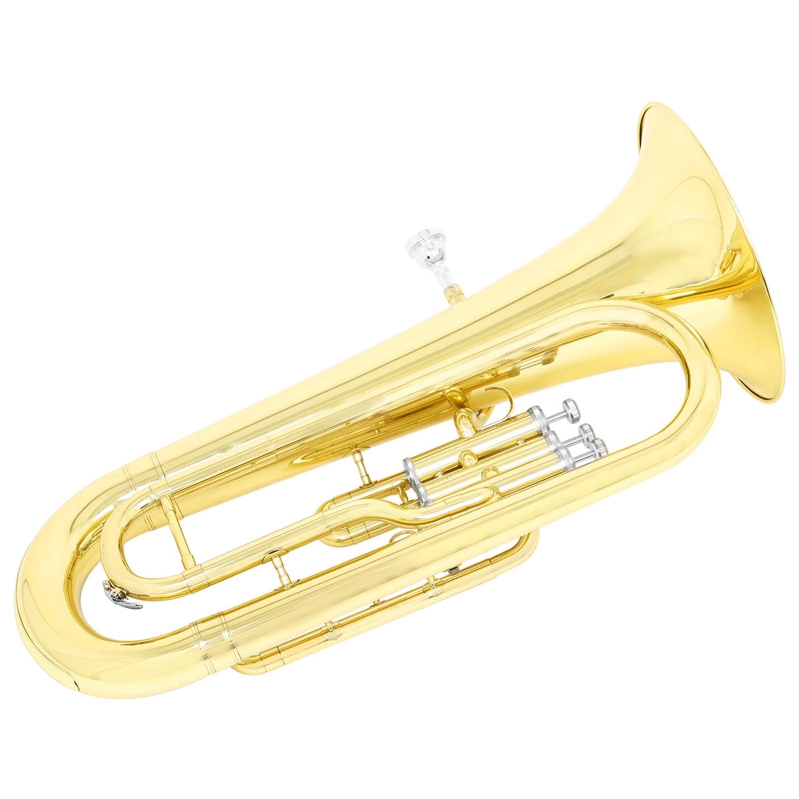 Eufonium Mosiądzu Profesjonalne Trzy Przyciski Euphonium Bb Tone Łatwe Do Gry Dla Początkujących Dorosłych Na Instrumentach Muzycznych
