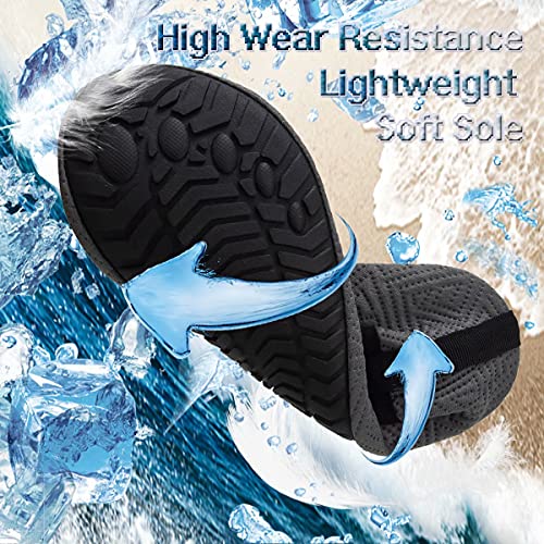 Image of YALOX Water Shoes Women's Men's Outdoor Beach Swimming Aqua Socks Quick-Dry Barefoot Shoes Surfing Yoga Pool Exercise