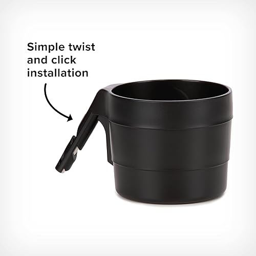 Miniatura 7 de Diono Car Seat Cup Holders for Radian Everett and Rainier Car Seats Pack of 2 Cup Holders Black