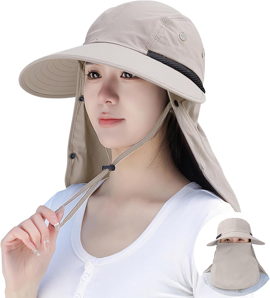 Amazon | [HORADON] UVカット 帽子 レディース 【皮膚科医監修