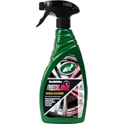 Liquido Para Limpiar Llantas De Coche Turtle Wax FG7809 Spray Red Line, Ph Neutro, Foma Rápida y Segura, Sin ácidos, 500 ml, Limpia Llantas Redline, Ruedas