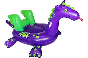 Ride Supreme In Comfort with the SWIMLINE ORIGINAL Inflatable Sea Dragon