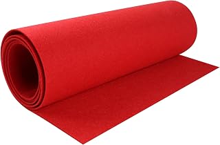 24"x78" Speaker Carpet Liner Resists Stains Speaker Box Cabinet Subwoofer for Car Audio,Boat Interior,Trunk,Shelf,Underfelt (Red, 24inchx78inch)