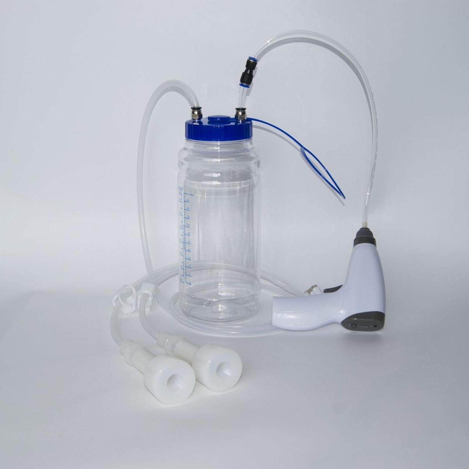 perfk Máquina de ordeño de Vacas Accesorios de máquina de Vacas Bomba de succión de aspiración 2L Bomba de succión eléctrica para ovejas Granja de Vacas
