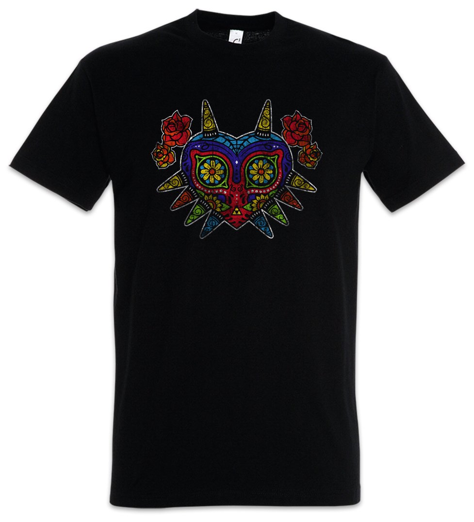 Urban Backwoods Men's Black Mexican Majora's Mask T-Shirt Size Xl