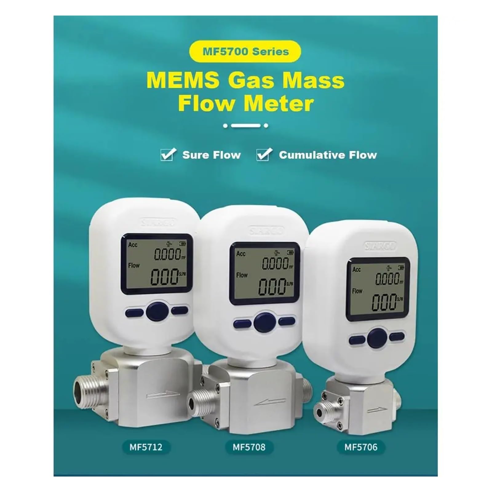 Medidor De Caudal Másico De Gas, Medidor Portátil De Caudal De Aire, Nitrógeno Y Oxígeno, 0-250 L/min, Tecnología Modbus MEMS RS485 De Alta Precisión para el jardín