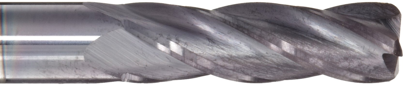 Melin Tool CCMG Carbide Corner Radius End Mill, AlTiN Monolayer Finish, 30 Deg Helix, 4 Flutes, 1.5000