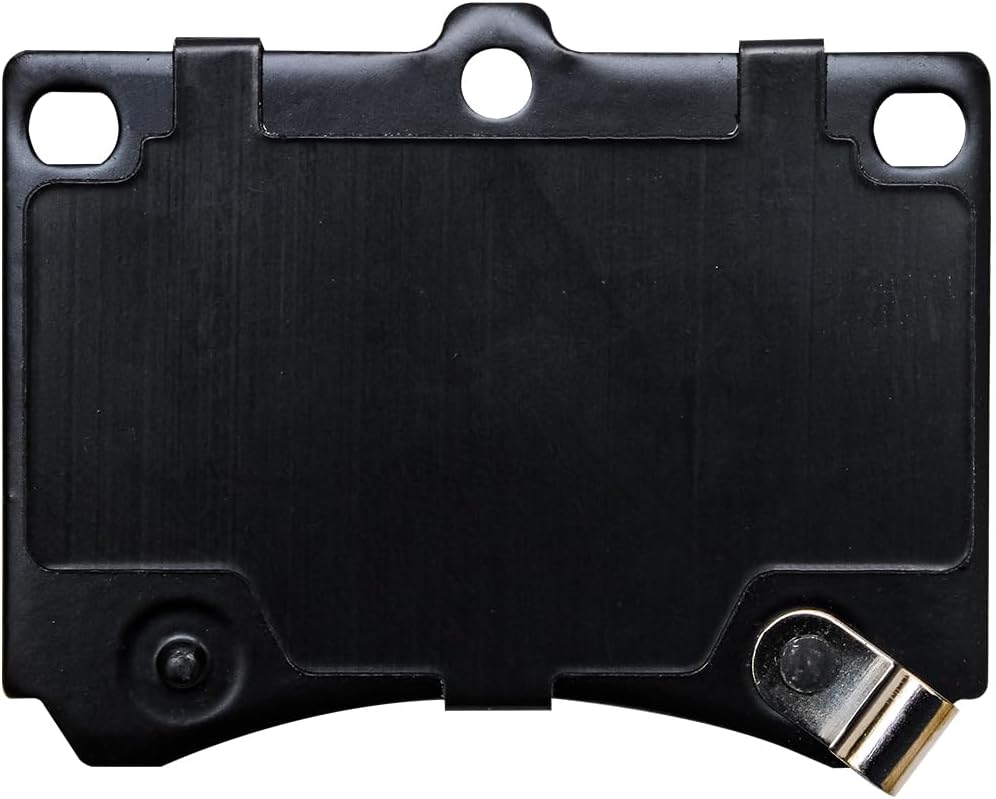 Detroit Axle - Front Ceramic Brake Pads with Hardware Set Replacement for 1992-1996 Ford Escort Mazda Protege Mercury Tracer - 2pc Set