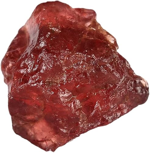 Piedra de granate rojo AAA+ de 4.45 quilates con certificación EGL, cristal curativo en bruto para regalar a alguien, piedra natural de tamaño