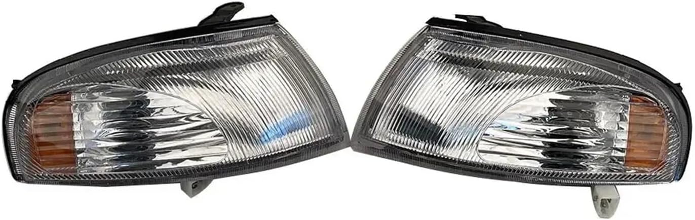 A Pair Crystal Car Front Turn Signal Light Corner Lamp Compatible with Toyota Carina At190 St190 1992