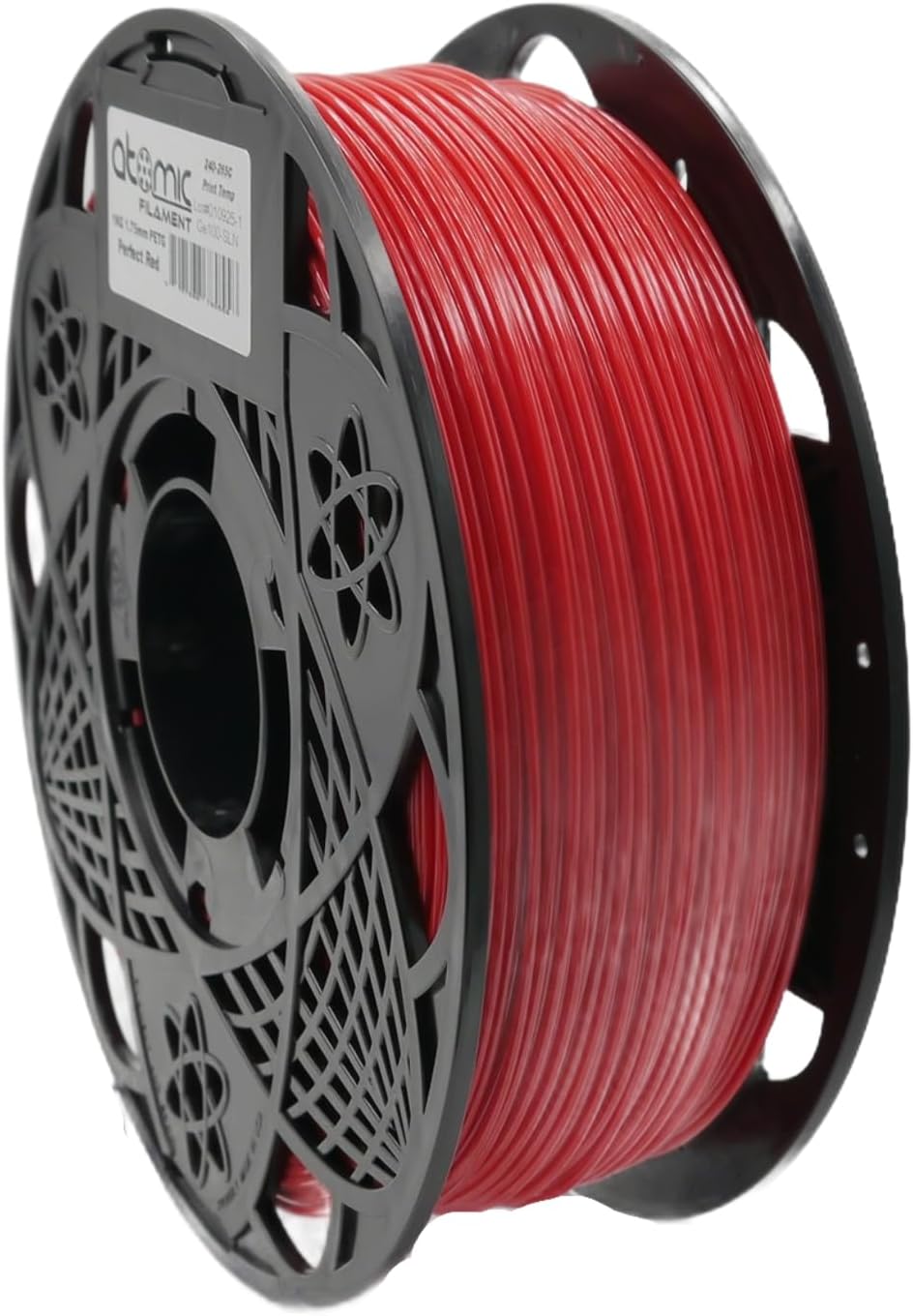 Atomic Filament PETG PRO 3D Printer Filament, 1.75mm +/-0.02mm Dimensional Accuracy 99% Probability – 3.5KG – Fits Most FDM Printers (Extreme Jet Black)