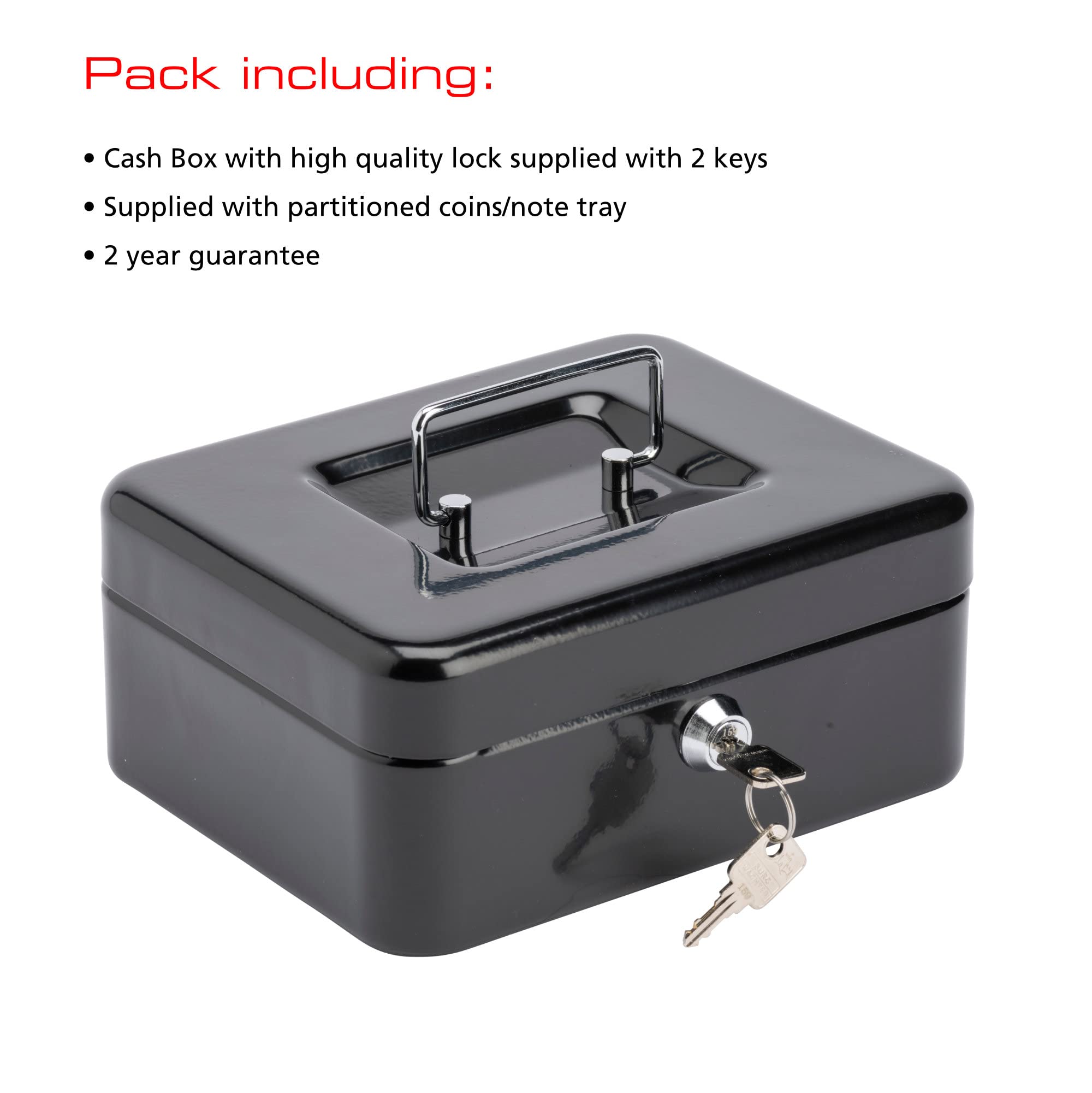 Sterling Locks - Cassetta portabanconote con serratura e chiave