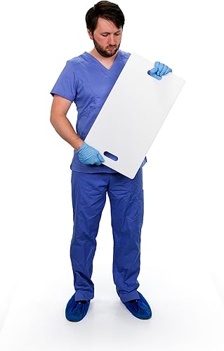 Miniatura 2 de Tablero plástico de la transferencia de la diapositiva del paciente, 23" x 12.5" largo y fuerte tablero deslizante con 300 libras