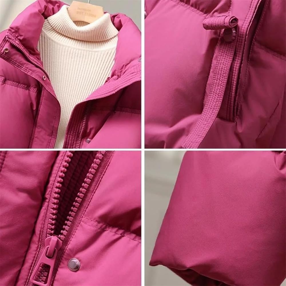 ジャケット・アウター   SHORT DUCK DOWN Amazon.com: Women's White Duck Down Short Lapel Down Jacket