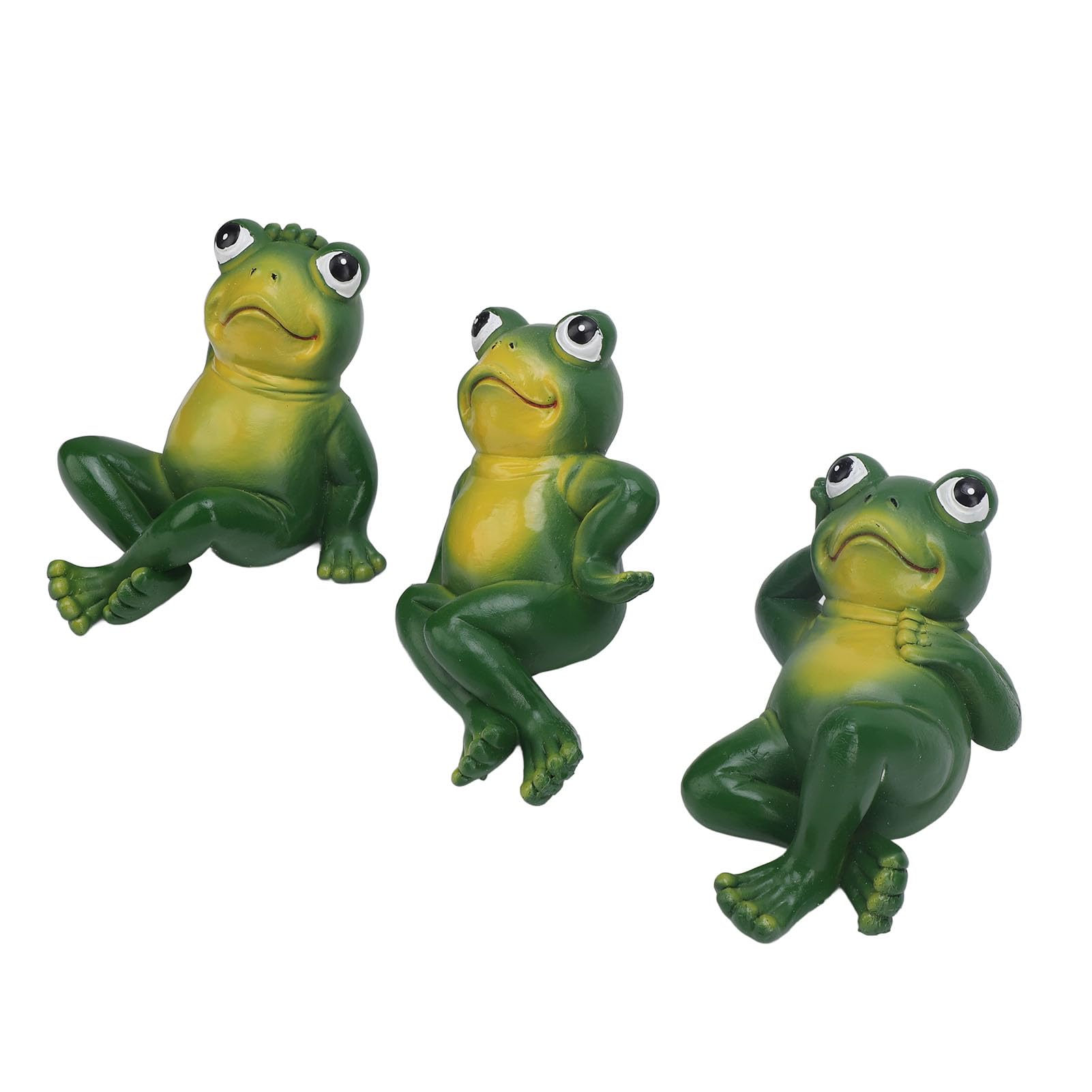 Statues en résine Haofy pour jardin et balcon en lot de 3 pièces