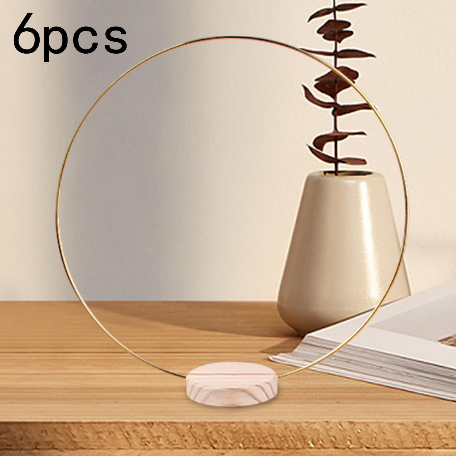 6 Cerceaux En Bambou KXUSW - 15/18/20cm, Pour DIY Déco, Couronnes, Attrape-rêves, Mariage