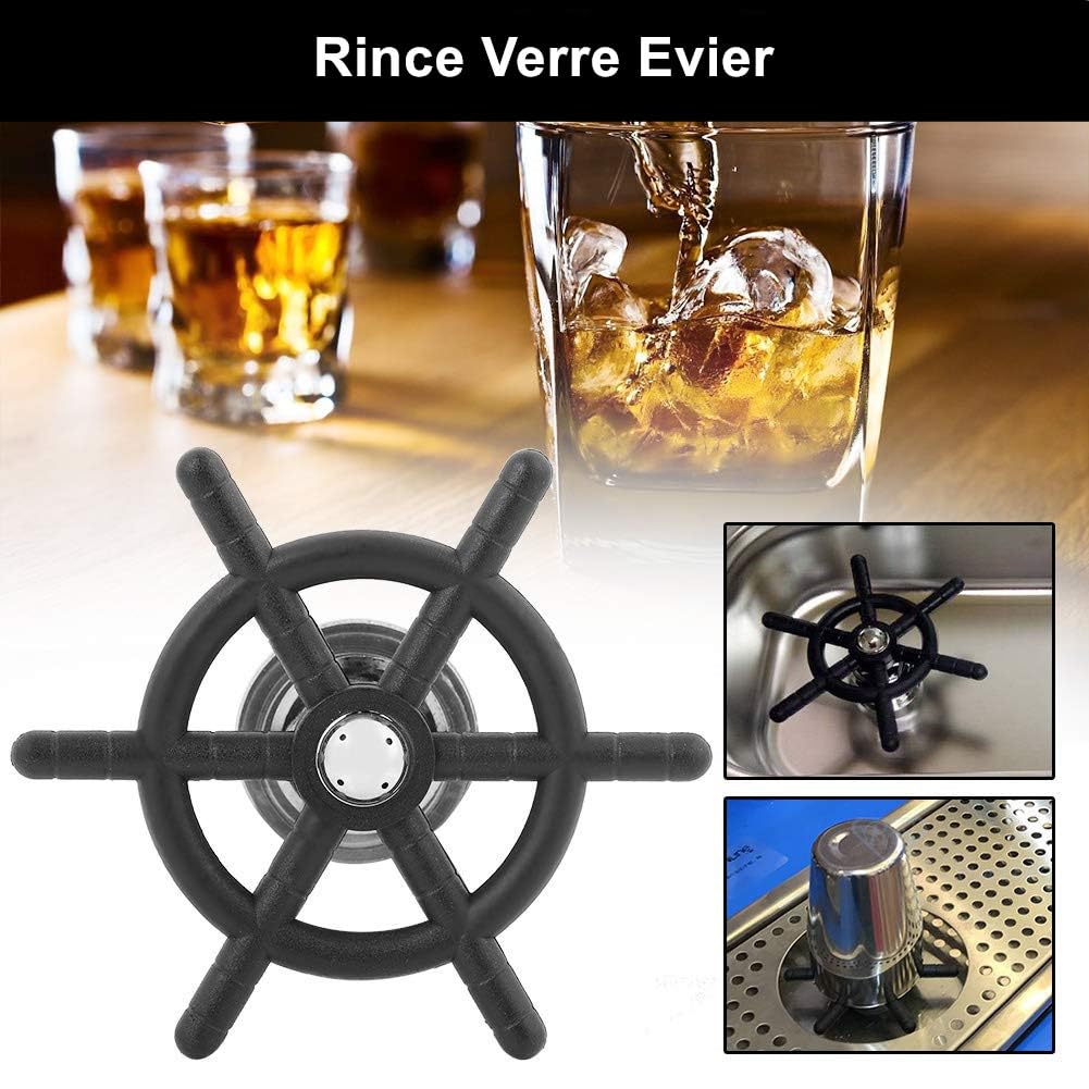 Rinceur De Verre De Robinet évier Attachement Tasse à Thé Rondelle
