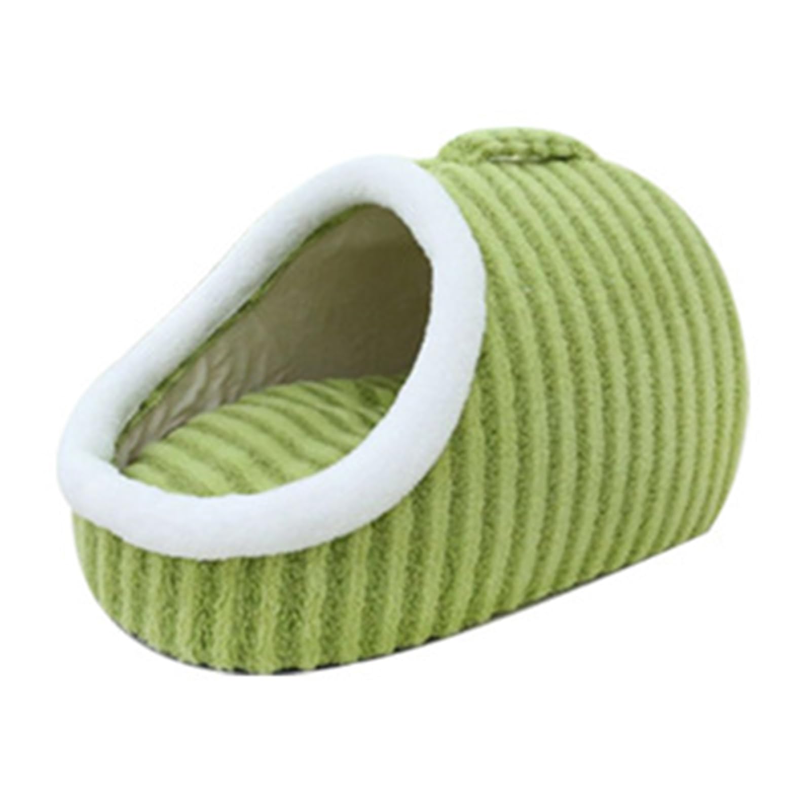 Cozy Hideaway Pet Bed, Dog Bed with Cover Cave, Cat Sleeping Bag for Indoor Cats, Cozy Cocoon Pet Bed for Dogs (L-12.5Kg(60 * 45 * 35 25cm),Green) โ image 1