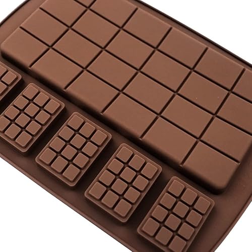 Miniatura 3 de Molde de silicona para chocolate, moldes de fondant, moldes de barra de caramelo, herramientas de decoración de tartas, accesorios de cocina para