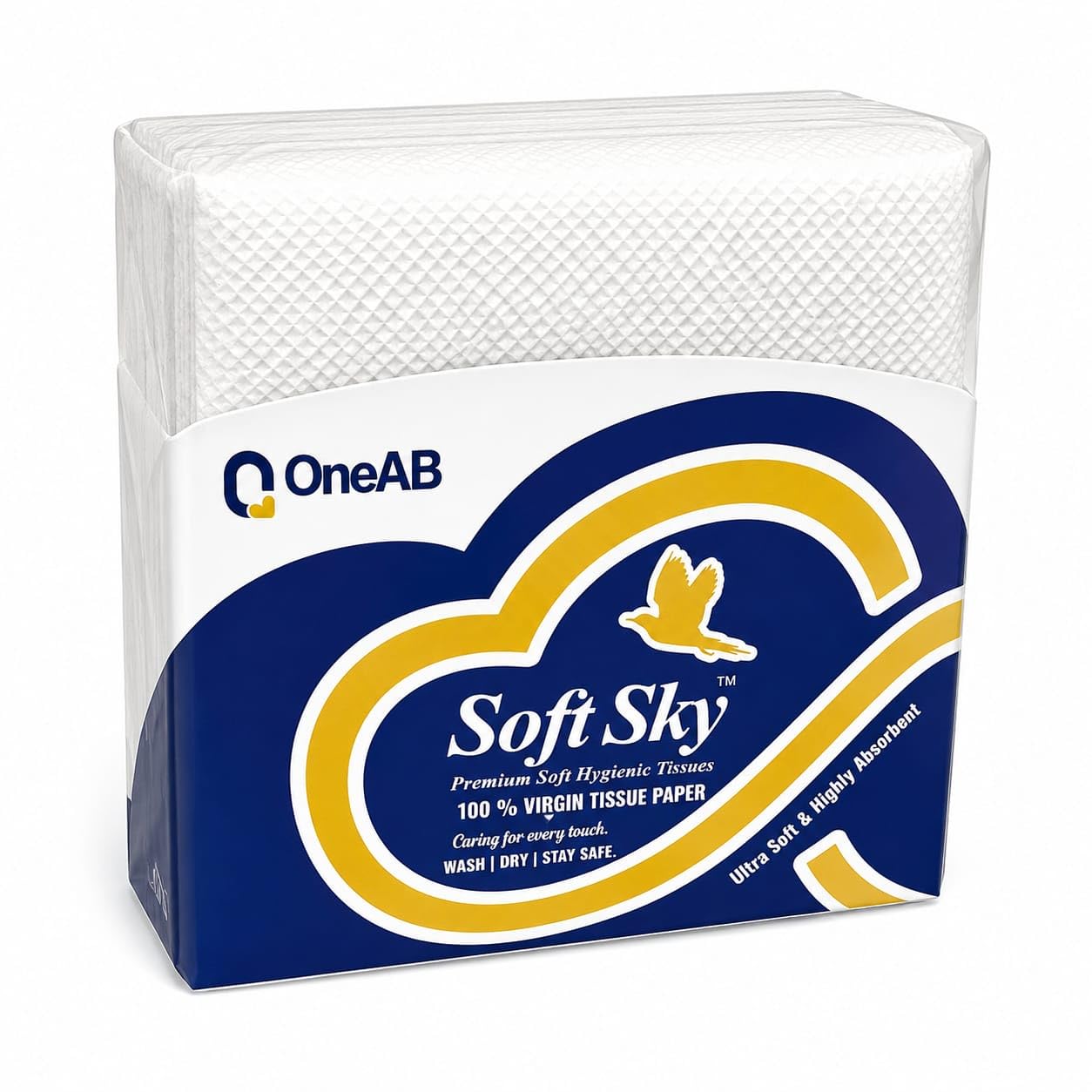 Soft Sky Tissue Paper Napkins | 100% Virgin Paper | Soft & Highly Absorbent Disposable Table Napkins | Premium 2-Ply Paper Serviettes for Home, Kitchen, Restaurants, Parties & Catering-image-49