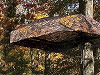 SUTTER Praktisches universelles Hochsitzdach/Einfach am Baum befestigen/Für Hochsitze, Ansitze, Baumleitern und mehr