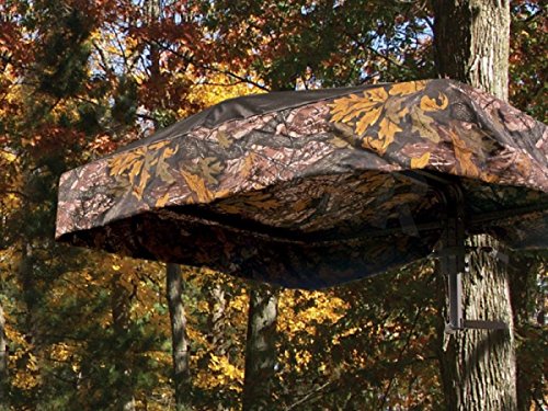 SUTTER Praktisches universelles Hochsitzdach/Einfach am Baum befestigen/Für Hochsitze, Ansitze, Baumleitern und mehr