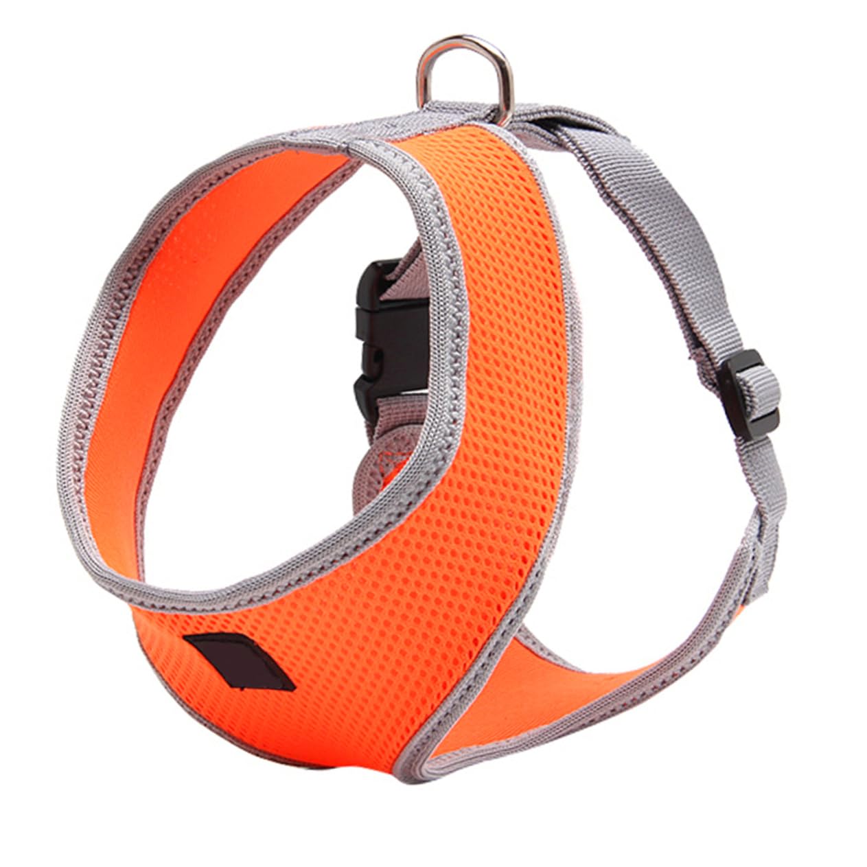 INOOMP 3 Pezzi Guinzaglio Per Cani Per Comfort Vest Easy Arancione Per Cani E Gatti