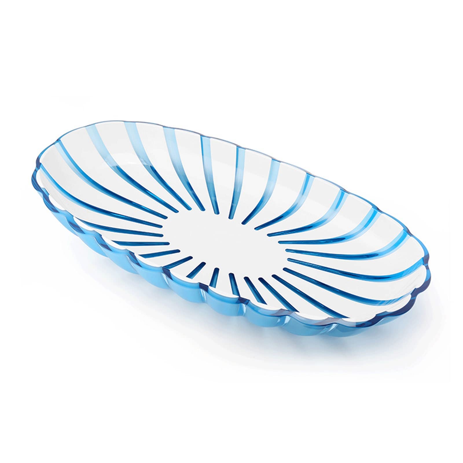 Foodservice Vassoio Vassoio for Serving Vassoio Ovale Vassoio Multiuso Vassoio Petalo Arredamento for la casa for Tutte Le Occasioni per Feste, Tavolo, Cucina (Color : A)