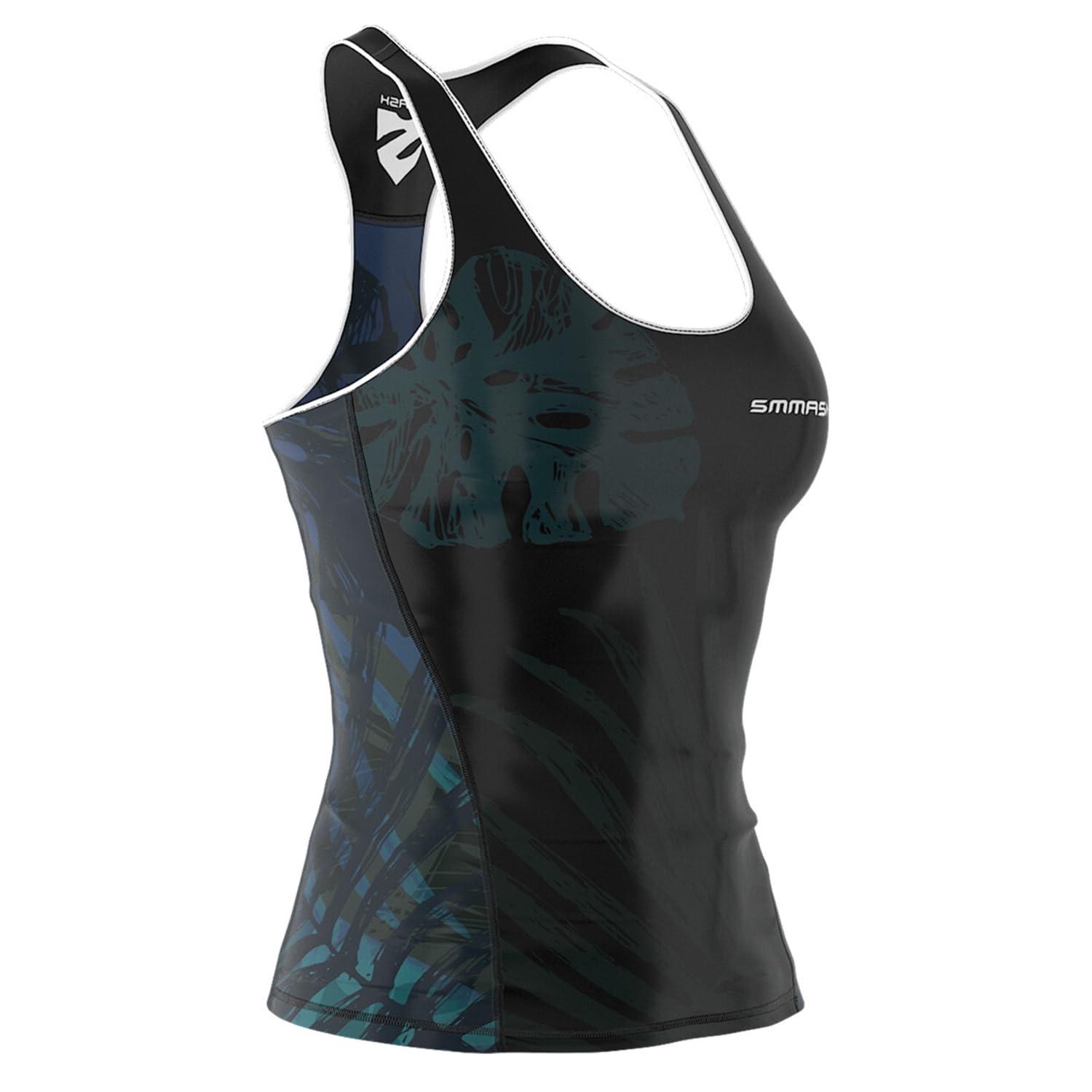 SMMASH Steampunk Sport Top Tank para Mujer, Camiseta de Tirantes Deportivas, Camiseta sin Manga para Fitness, Yoga, Formación, Material Transpirable y Antibacteriano — view 33