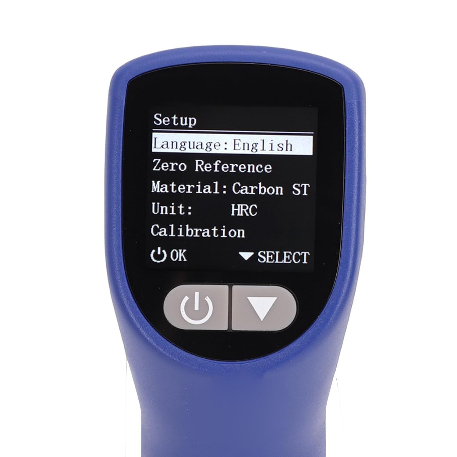 Probador digital portátil de dureza con sondas duales, almacenamiento de datos para 9 juegos, grosor mínimo de 5 mm, para pruebas de metales
