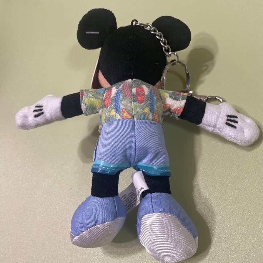 ぬいぐるみ　ミッキー　ハワイ　アンティーク ディズニー、ミッキーマウス、ハワイ、観光客、ぬいぐるみ